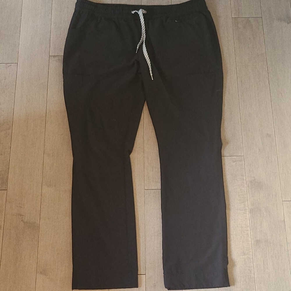Black Scrubletics Scrub Pants